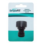 Adaptor cuplă rapidă FI, SimpleFit (pe carton) - 3/4"