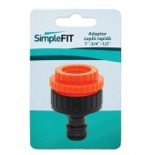 Adaptor cuplă rapidă FI, SimpleFit (pe carton) - 1"x3/4"x1/2"