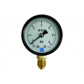 Manometru 0-6 bar, cu conectare în jos (RADIAL), 50 mm - 1/4"