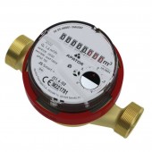 Contor apă caldă JS90-2,5 DN15 FĂRĂ CUPLE - 1/2" Contor apă caldă JS90-2,5 DN15 FĂRĂ CUPLE - 1/2"
