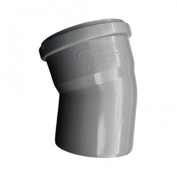 Cot canalizare PP 22,5º - 110 mm