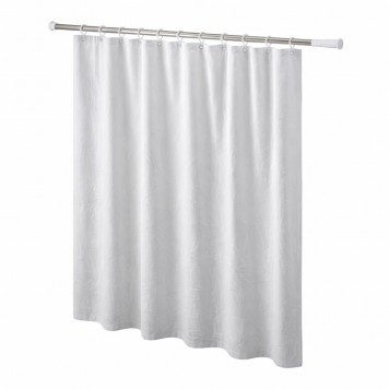 Bară telescopică din inox pentru perdea duș 140-260 cm, crom-1