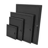 Ușă vizitare din ABS, antracit - 150 x 150