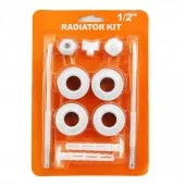 Set reducţii si suporturi montare pentru radiatoare, 11 buc. - 1"x1/2"