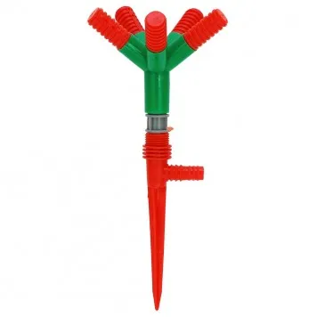 Aspersor rotativ cu 5 brațe, pe țăruș