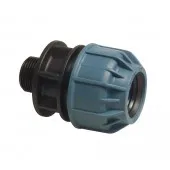 Adaptor compresiune PN 10, M  - 20x1/2"