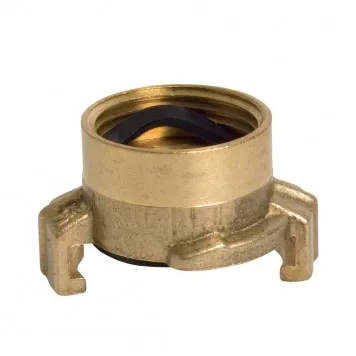 Cuplă alamă cu gheare, F.I. - 1"