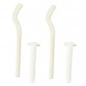 Set haltere (2 buc) pentru radiatoare aluminiu și bimetal 7,5 x 165 mm