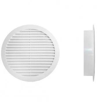 Grilă de ventilare din plastic rotundă, D80