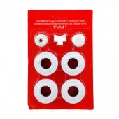 Set reducţii si accesorii pentru radiatoare, 7 buc. - 1"x1/2"