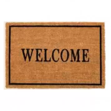 Covoraș de intrare E-COCO PRINT, interior 40x60cm, Bej