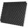 Placă polistiren cu nuturi, NEGRU 1200x800, H32 Italia