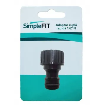 Adaptor cuplă rapidă FI, SimpleFit (pe carton) - 1/2"