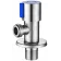 Robinet din INOX sub lavoar mâner albastru HYDROS - 047